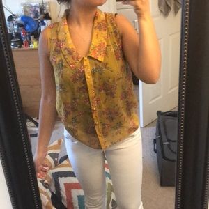 Charlotte Russe Flowy Dress Shirt